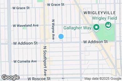 Map image of the property - 1300 W Addison St