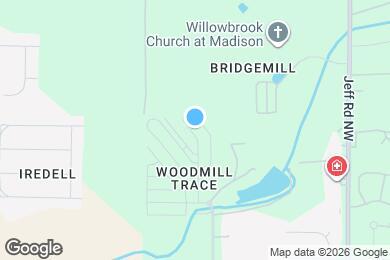 Map image of the property - 1828 Rushing Wood Dr NW