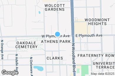 Map image of the property - 840 N Florida Ave