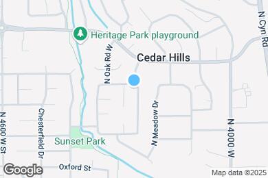 Map image of the property - 9929 N Mulberry Dr