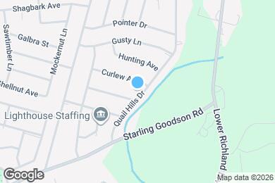 Map image of the property - 708 Quail Hills Dr