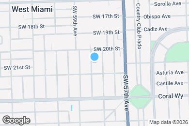 Map image of the property - 2035 SW 58th Ct