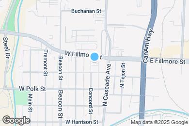 Map image of the property - 2911 Concord St