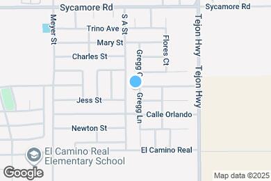 Map image of the property - 2121 Gregg Ln