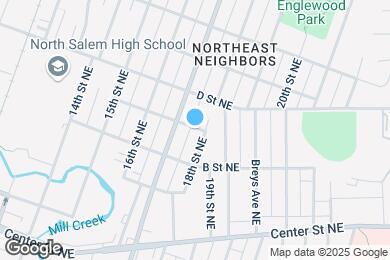 Map image of the property - 1765 C St NE