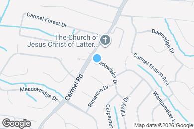 Map image of the property - 7417 Shadowlake Dr