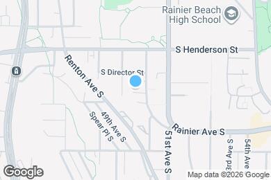 Map image of the property - 9123 50th Ave S