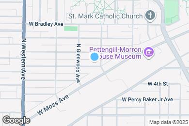 Map image of the property - 1507 W Callender Ave
