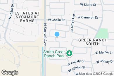 Map image of the property - 11177 N 162nd Dr
