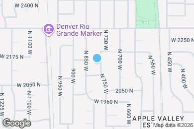 Map image of the property - 2137 N 750 W
