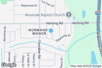 Map image of the property - 2002 Constant Dr