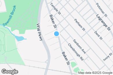 Map image of the property - 416 Baker St