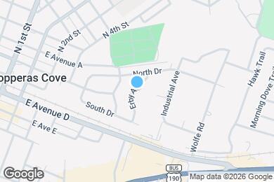 Map image of the property - 306 Erby Ave