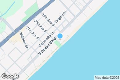 Map image of the property - 1905 S Ocean Blvd