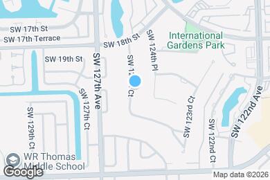 Map image of the property - 2045 SW 125th Ct