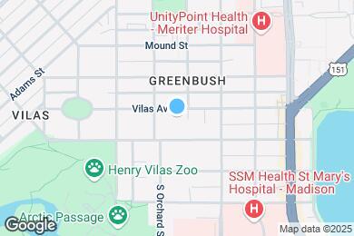 Map image of the property - 1207 Vilas Ave