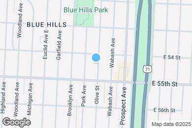 Map image of the property - 5418 Olive St