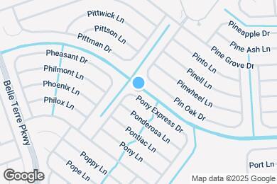 Map image of the property - 33 Pony Express Dr