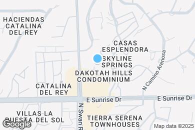 Map image of the property - 5675 N Camino Esplendora