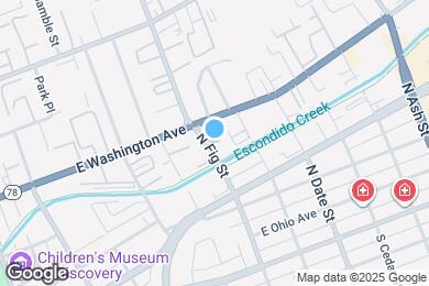 Map image of the property - Arroyo Escondido Apartments