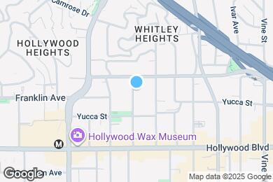 Map image of the property - 1846 N. Cherokee Avenue (Hollywood Manor)