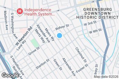 Map image of the property - 418 W 3rd St