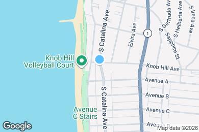 Map image of the property - 811 S Catalina Ave