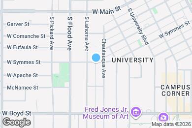 Map image of the property - 714 W Symmes St