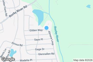 Map image of the property - 156 Gilden Way