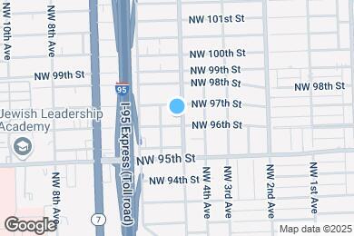 Map image of the property - 9614 NW 5th Ave