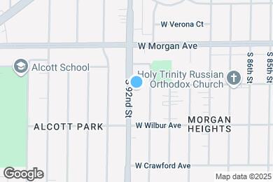 Map image of the property - 3600 S 92nd St