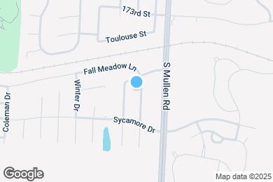 Map image of the property - 508 Fall Creek Dr