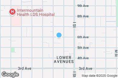 Map image of the property - 524 E 6th Ave