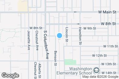 Map image of the property - 207 Washington St