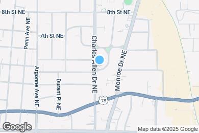 Map image of the property - 762 Vedado Way NE