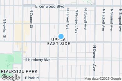 Map image of the property - 2204 E Locust St