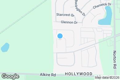 Map image of the property - 1725 Convair Dr