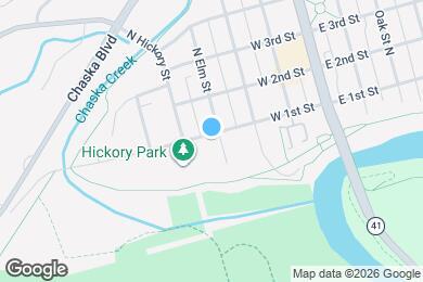 Map image of the property - 403 W 1st St