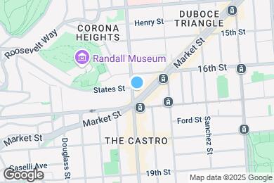 Map image of the property - 325 Castro St