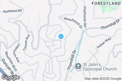 Map image of the property - 6022 Merriewood Dr