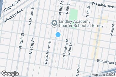 Map image of the property - 5005 N 9th St