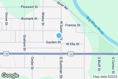 Map image of the property - 203 N Sumner St