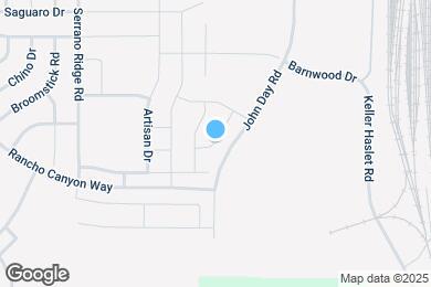 Map image of the property - 14314 Desert Rain Trl