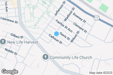 Map image of the property - 524 Calhoun St
