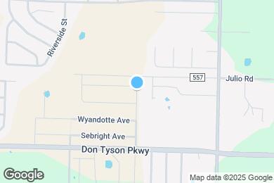 Map image of the property - 3265 Rosecomb St