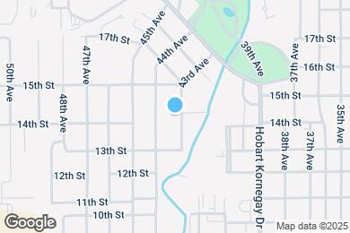 Map image of the property - 1409 43rd Ave