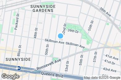 Map image of the property - 51-17 Skillman Ave