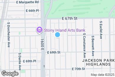 Map image of the property - 6810 S East End Ave