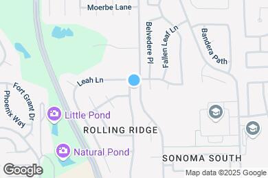 Map image of the property - 1003 Rolling Ridge Dr