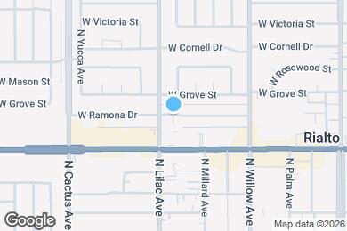 Map image of the property - 465 W Ramona Dr